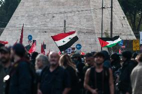 Pro-Palestinian Demonstrators Mark The First Anniversary Of The War In Gaza This Weekend