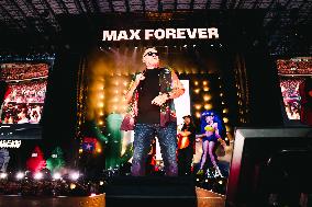 Max Pezzali Performs During The Max Forever Tour 2024 In Milan