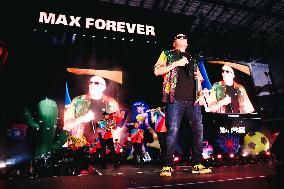 Max Pezzali Performs During The Max Forever Tour 2024 In Milan