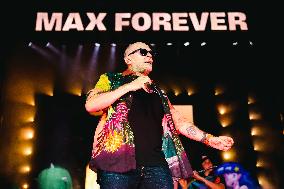 Max Pezzali Performs During The Max Forever Tour 2024 In Milan