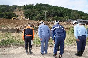 Japan PM visits flood-hit central Japan city