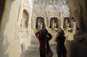 Xiangtang Mountain Grottoes in Handan