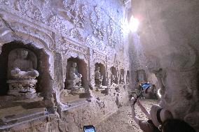 Xiangtang Mountain Grottoes in Handan