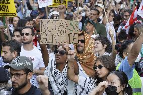 Anti-war demonstration in New York