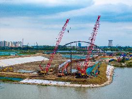 River Waterway Construction in Huai'an