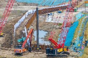 River Waterway Construction in Huai'an