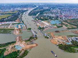 River Waterway Construction in Huai'an