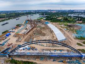 River Waterway Construction in Huai'an