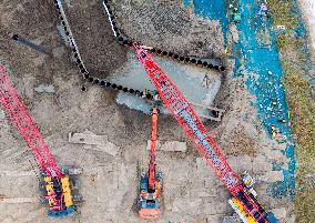 River Waterway Construction in Huai'an