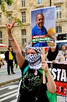 Demonstration In Support Of Lebanon And Palestine - Paris