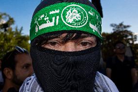 Pro-Palestinian Rally Near The White House, Washington DC, USA