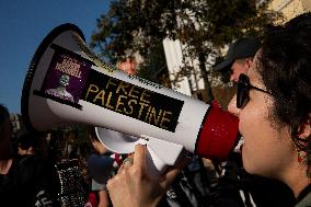 Pro-Palestinian Rally Near The White House, Washington DC, USA