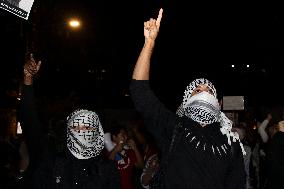 Pro-Palestinian Rally Near The White House, Washington DC, USA