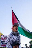 Pro-Palestinian Rally Near The White House, Washington DC, USA