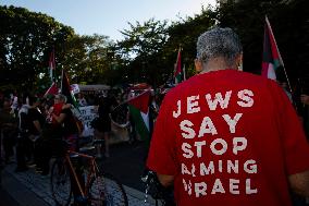 Pro-Palestinian Rally Near The White House, Washington DC, USA