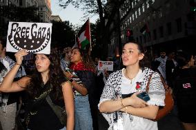 Pro-Palestinian Rally Near The White House, Washington DC, USA