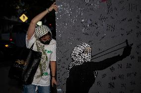 Pro-Palestinian Rally Near The White House, Washington DC, USA