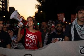 Pro-Palestinian Rally Near The White House, Washington DC, USA