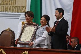 Swearing-In Of  Clara Brugada As Mexico City Head Of Government