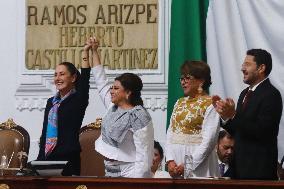 Swearing-In Of  Clara Brugada As Mexico City Head Of Government