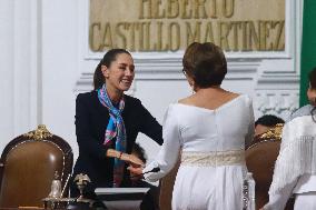 Swearing-In Of  Clara Brugada As Mexico City Head Of Government