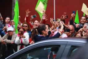 Swearing-In Of  Clara Brugada As Mexico City Head Of Government