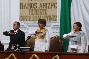 Swearing-In Of  Clara Brugada As Mexico City Head Of Government