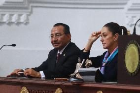 Swearing-In Of  Clara Brugada As Mexico City Head Of Government