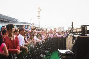 The Audience Of Nicki Minaj Concert In Milan