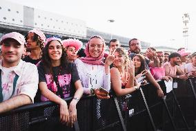 The Audience Of Nicki Minaj Concert In Milan