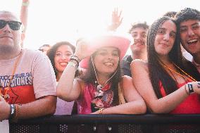 The Audience Of Nicki Minaj Concert In Milan