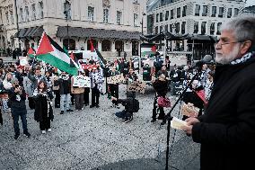 Pro Palestine Rally In Warsaw, Poland