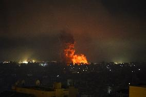 Israeli airstrikes on Dahiyeh, south of Beirut