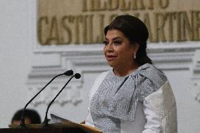 Clara Brugada Takes Office As Head Of Government Of Mexico City