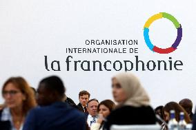 Closing of the 19th Francophonie Summit at the Grand Palais - Paris