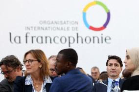 Closing of the 19th Francophonie Summit at the Grand Palais - Paris