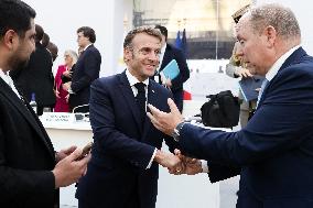 Closing of the 19th Francophonie Summit at the Grand Palais - Paris