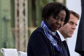 Closing of the 19th Francophonie Summit at the Grand Palais - Paris