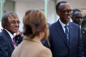 Closing of the 19th Francophonie Summit at the Grand Palais - Paris