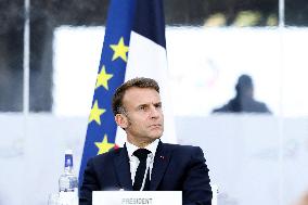 Closing of the 19th Francophonie Summit at the Grand Palais - Paris