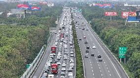 Returning Traffic Peak in Changzhou