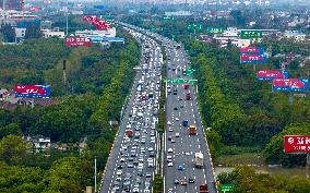 Returning Traffic Peak in Changzhou