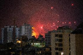 israeli airstrike hits the southern suburbs of Beirut