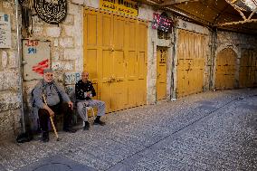 General strike in Hebron to protest Israeli air raid on Tulkarem refugee camp