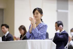 Princess Kako at girl scouts event