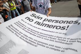 Demonstration In Support Of Palestine And Liban - Madrid