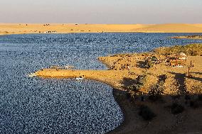 The Magic Lake In Fayoum