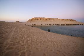 The Magic Lake In Fayoum