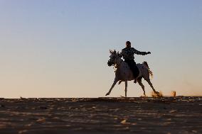 The Magic Lake In Fayoum