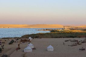 The Magic Lake In Fayoum